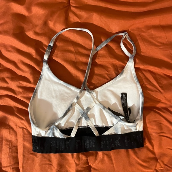 Pink Sport Sports Bra with Padding - Picture 3 of 3